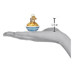 Old World Christmas Mini Mac & Cheese Ornament - hand-blown glass Christmas tree ornament (view 5)