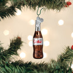 Old World Christmas Mini Diet Coke® Bottle Ornament - hand-blown glass Christmas tree ornament