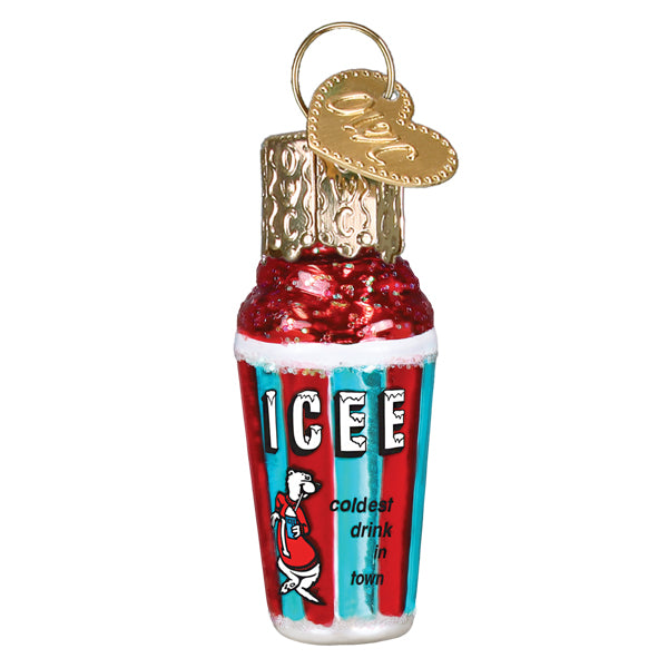 Old World Christmas Mini Icee Ornament - hand-blown glass Christmas tree ornament (view 2)