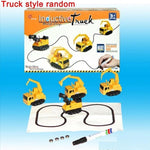 Engineering Vehicles MINI Magic Pen Inductive Children's Truck Tank - Cindi Book