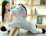 Simulation lying horse pillow plush toy - Cindi Book