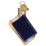 Old World Christmas Mini Passport Ornament - hand-blown glass Christmas tree ornament (view 3)