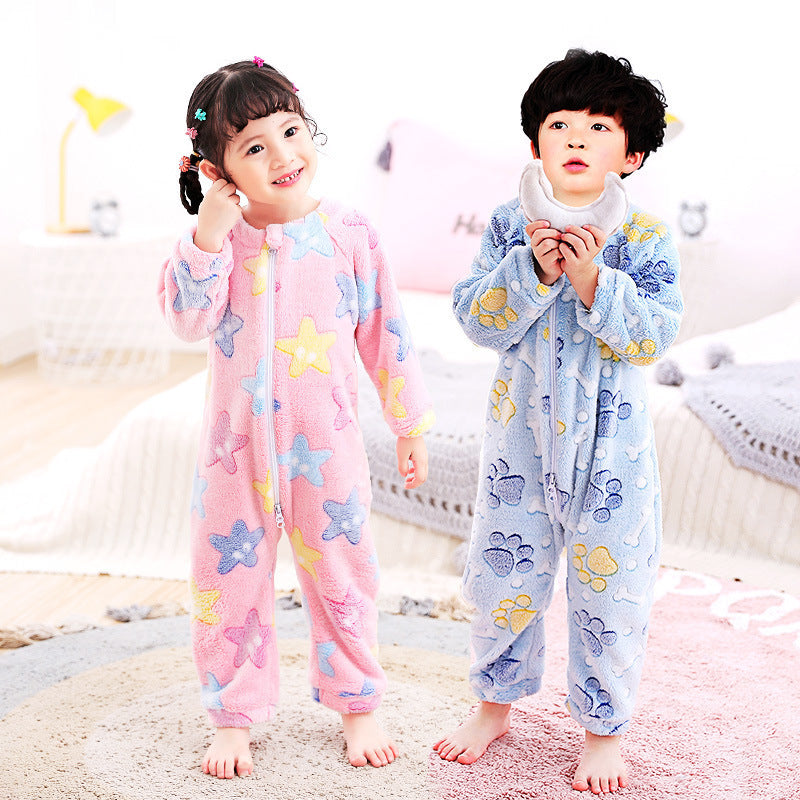 Autumn and winter infant pajamas - Cindi Book