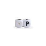 12mm Baby Products 26 Silicone English Alphabet Beads Teeth Accessories - Cindi Book