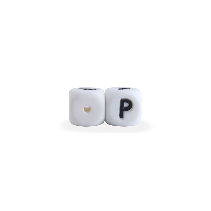 12mm Baby Products 26 Silicone English Alphabet Beads Teeth Accessories - Cindi Book