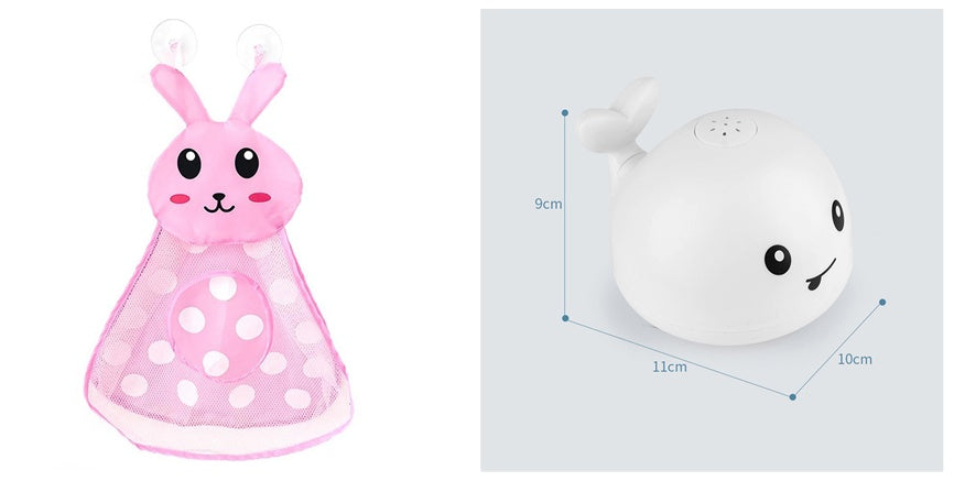 New Baby Bathroom Bath Electric Induction Whale Spray Small Toy - Cindi Book