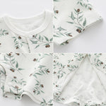 Baby Thin Clothes Short Sleeve Baby Jumpsuits - Cindi Book