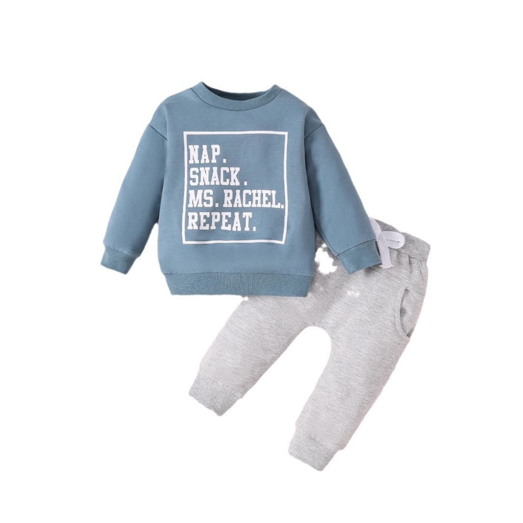 European And American Baby Autumn Winter Thermal Velvet Homewear - Cindi Book