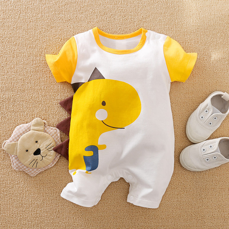 Baby Clothes Short Sleeve Baby Casual Onesies - Cindi Book