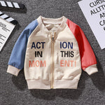 Boys And Girls Jackets Korean Baseball Uniforms Children's Babies Casual Western Style - Cindi Book