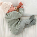 Simple Solid Color Girls' Round Neck Base Knitwear - Cindi Book