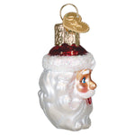 Old World Christmas Mini Winking Santa Ornament - hand-blown glass Christmas tree ornament (view 4)