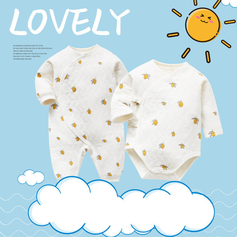 Children's Clothing Long Sleeve Bag Fart Triangle Romper - Cindi Book