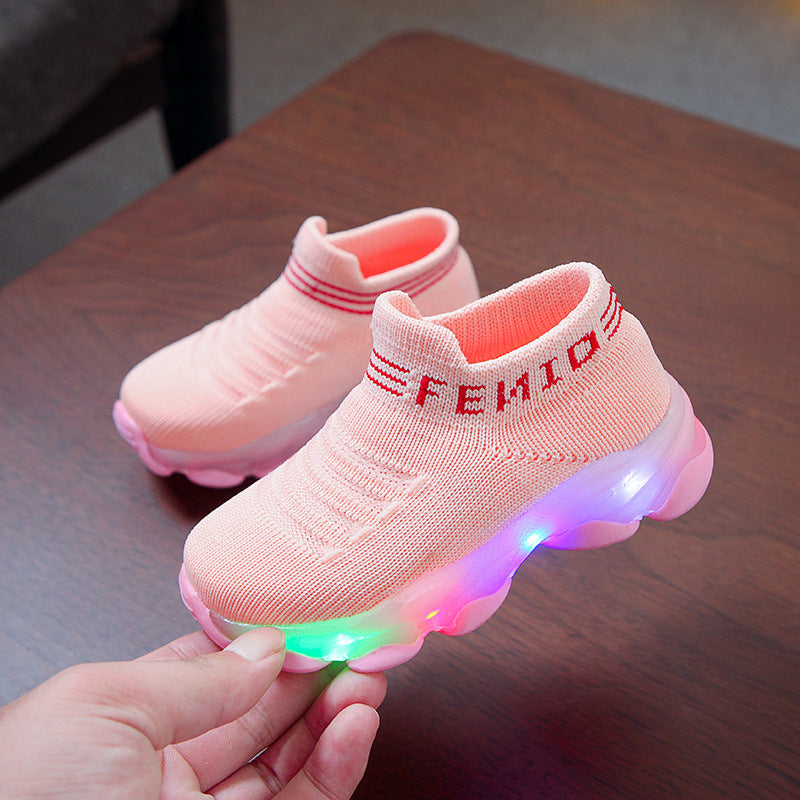 Flying woven sneakers overshoes - Cindi Book