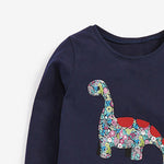 Knitted cotton boy t-shirt - Cindi Book