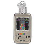 Old World Christmas Mini Tetris™ Ornament - hand-blown glass Christmas tree ornament (view 2)