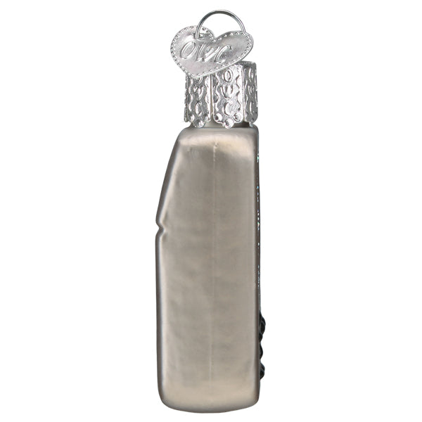 Old World Christmas Mini Tetris™ Ornament - hand-blown glass Christmas tree ornament (view 4)