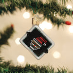 Old World Christmas Mini Lite Brite Ornament - hand-blown glass Christmas tree ornament