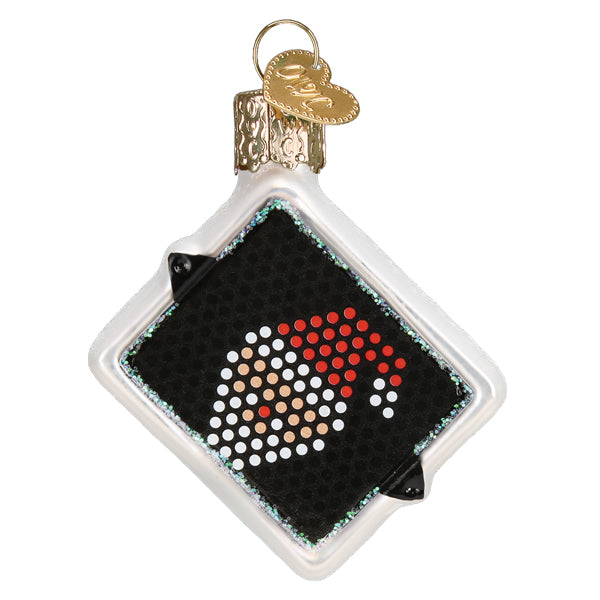 Old World Christmas Mini Lite Brite Ornament - hand-blown glass Christmas tree ornament (view 2)