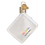 Old World Christmas Mini Lite Brite Ornament - hand-blown glass Christmas tree ornament (view 3)