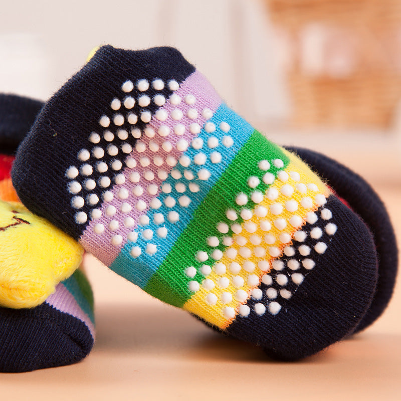 Cute Baby Animal Doll Baby Three-Dimensional Socks