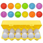 Baby Learning Educational Toy Smart Egg Toy Games Shape Matching Sorters Toys Montessori Eggs Toys For Kids Children - Cindi Book