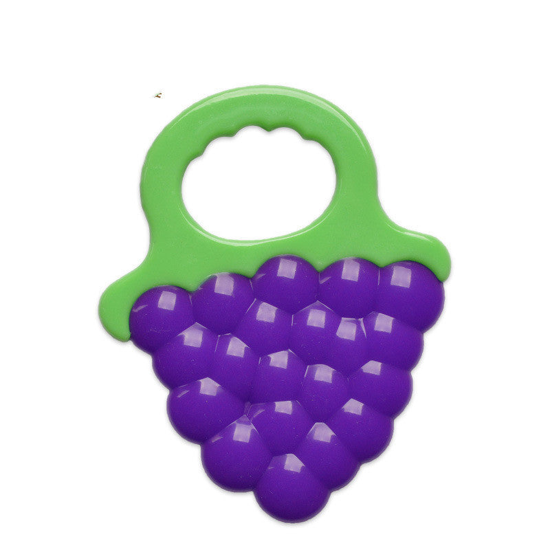 Toddlers Infants Baby Teething Toy Soft Silicone Fruit Teether Holder - Cindi Book