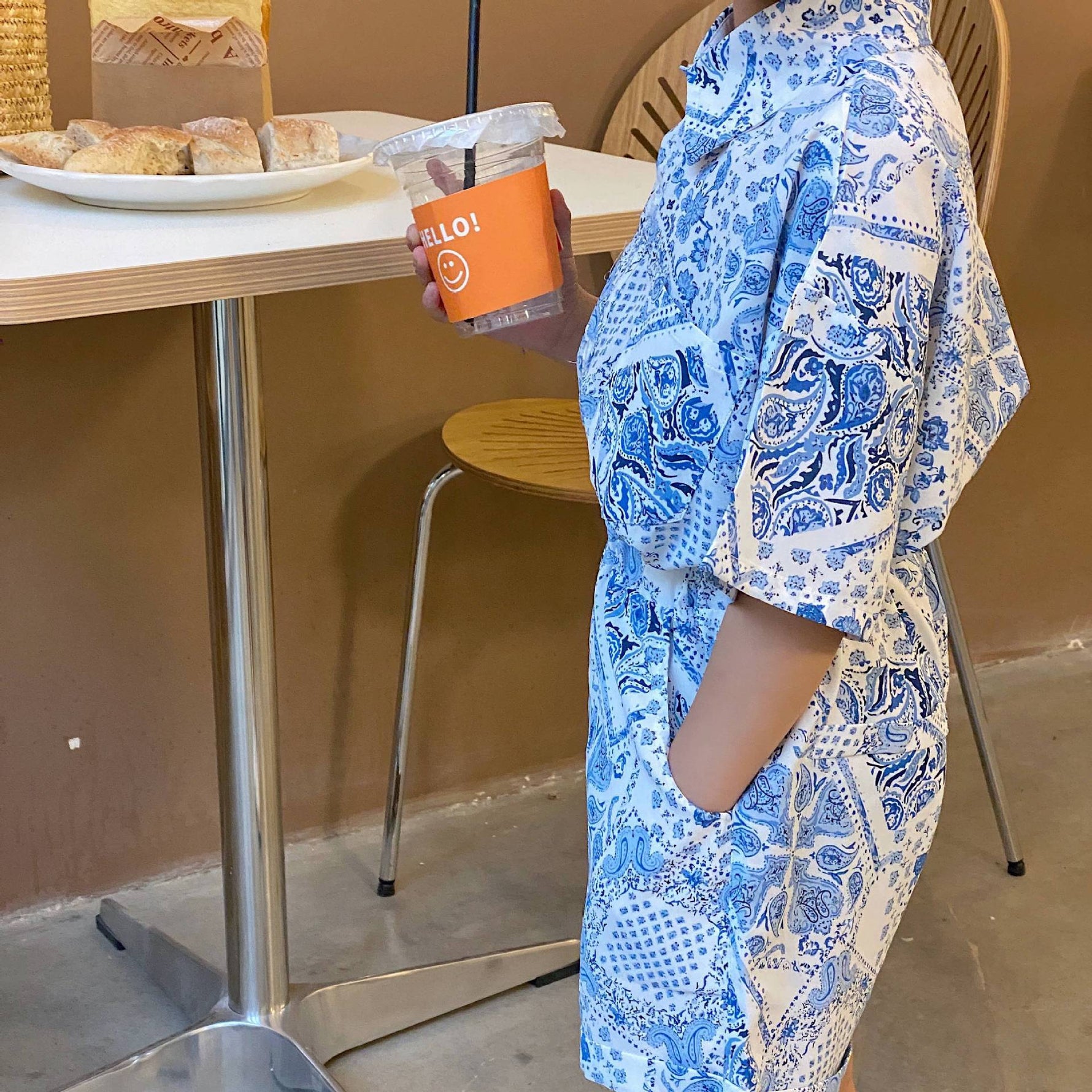 Printed Shirt Boys Vacation Style Chiffon Shirt Shorts Suit - Cindi Book
