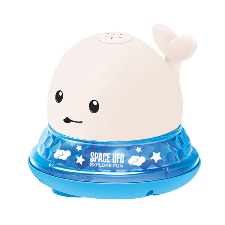 New Baby Bathroom Bath Electric Induction Whale Spray Small Toy - Cindi Book