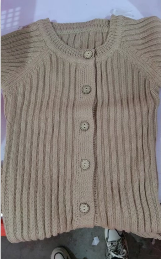 Spring And Autumn Baby Long-sleeved Knitted Jumpsuit Romper - Cindi Book