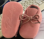 Polychromatic sanding soft bottom tassel shoe baby shoes - Cindi Book