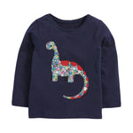 Knitted cotton boy t-shirt - Cindi Book