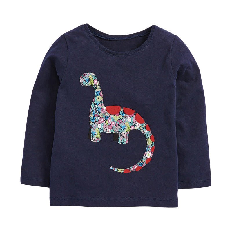 Knitted cotton boy t-shirt - Cindi Book