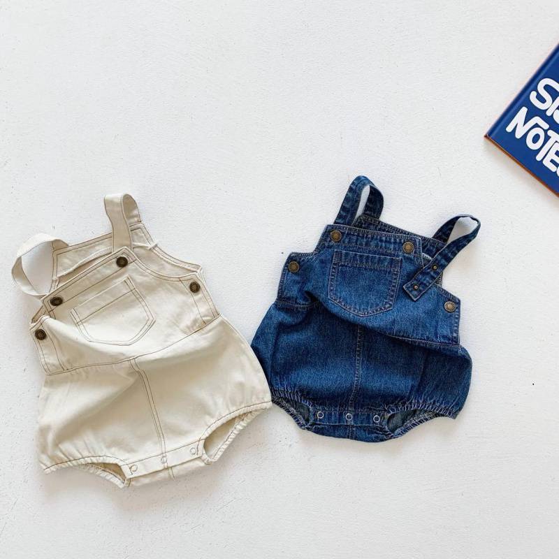 Bib Shorts All-match Korean  Western Style Denim Jumpsuit - Cindi Book
