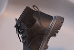 Children's Boots Martin Boys Leather Low-Cotton Cotton Girls Baby - Cindi Book