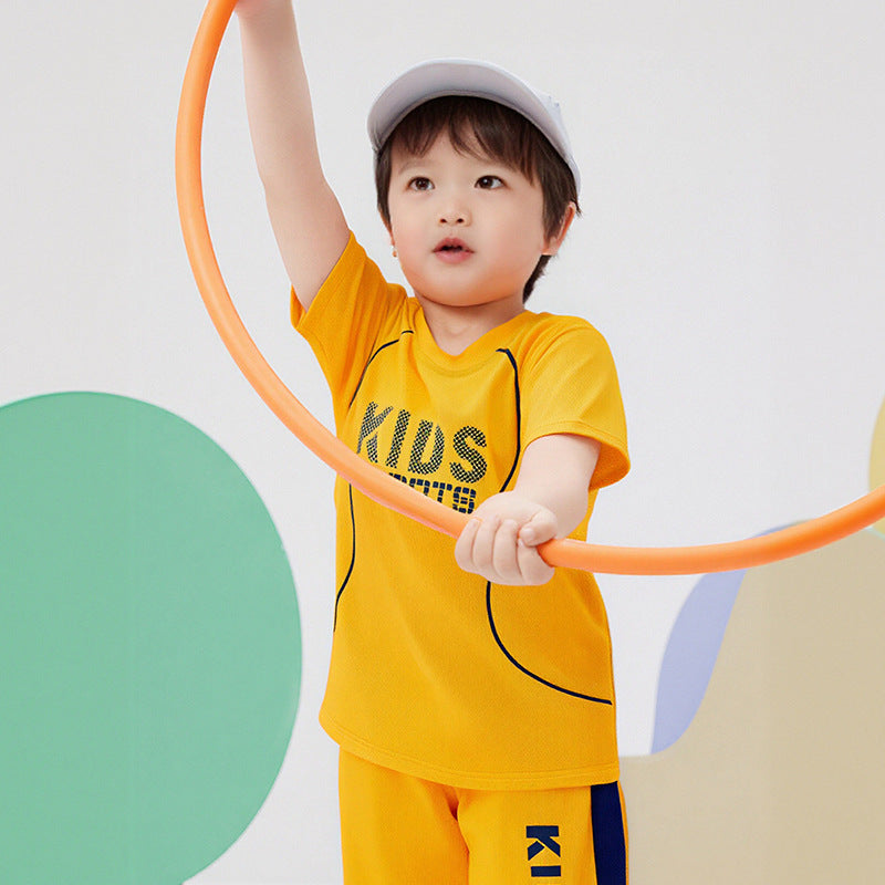 Children Short-sleeved Uniform Sportswear Set - Cindi Book