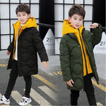 Winter New Boy's Quilted Cotton Coat Warm - Cindi Book