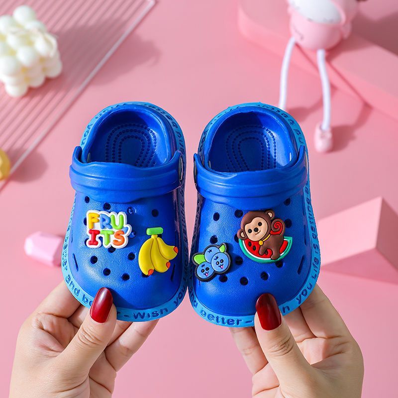 Kids Cartoon Cave Hole Sandals - Cindi Book