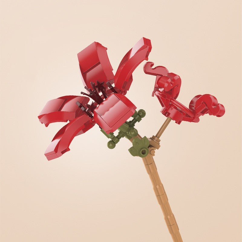 Block Flower Bouquet Flower Bonsai Rose Decoration - Cindi Book