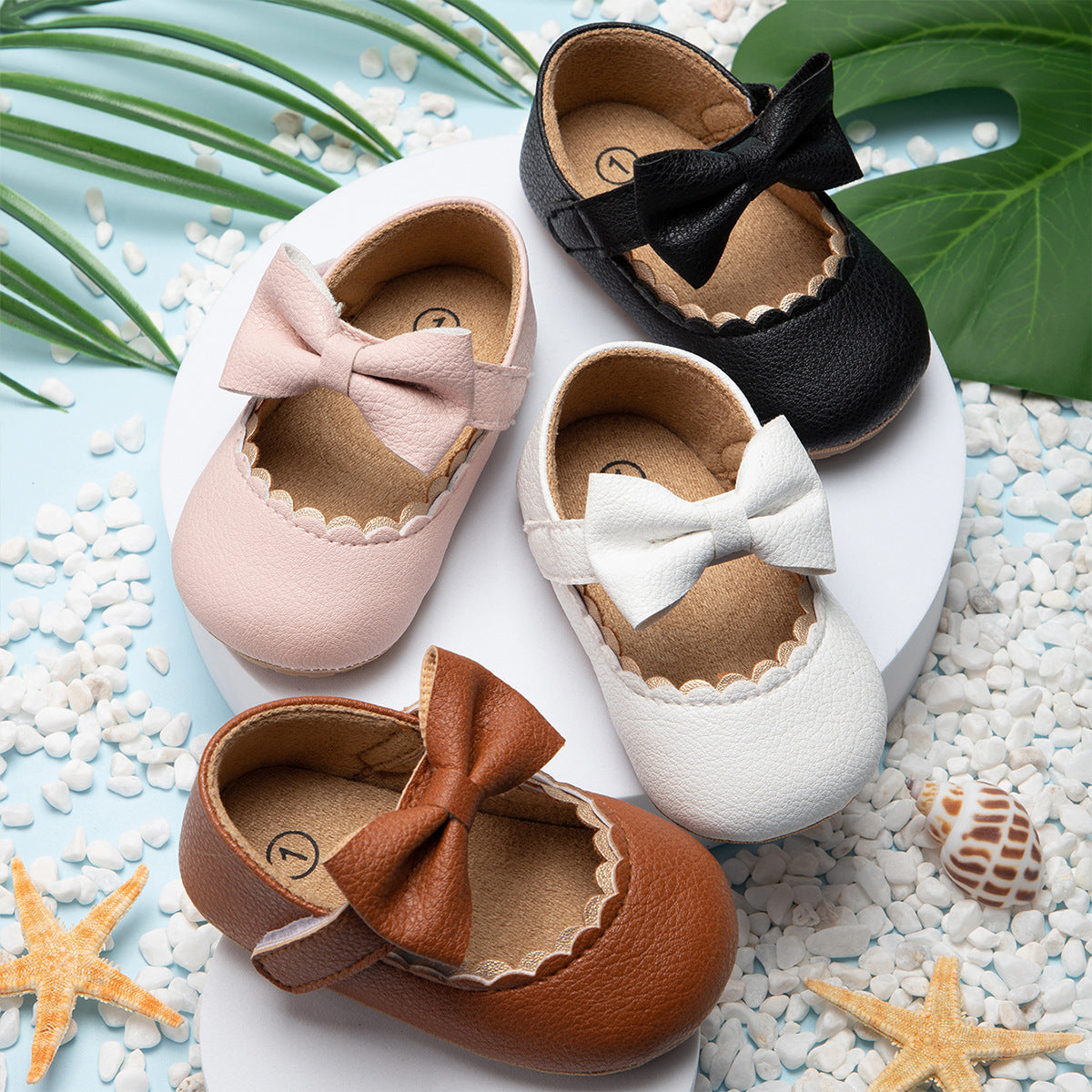 Butterfly Dress Princess Shoes Rubber Sole Non-slip - Cindi Book