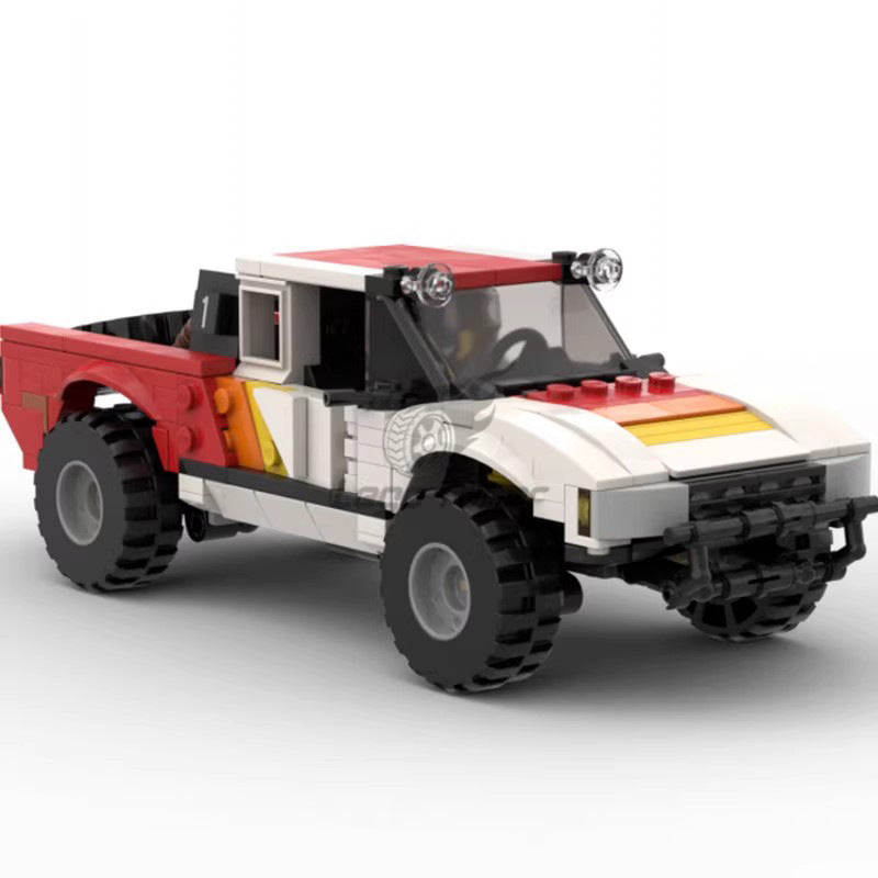 Compatible With Small Particles Diy Assembled Building Block Toys Truck Trolley Model Gift Decoration - Cindi Book