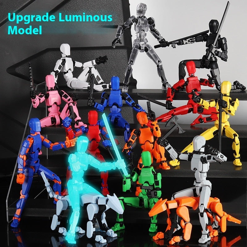 Updated and Hot-Sale Multi-Jointed Movable Shapeshift Robot 3D Printed Mannequin Dummy Action Model Doll Toy Kids Gift