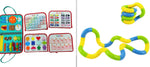 New Busy Book Children's Busy Board Dressing And Buttoning Learning Baby Early Education Preschool Sensory Learning Toy - Cindi Book