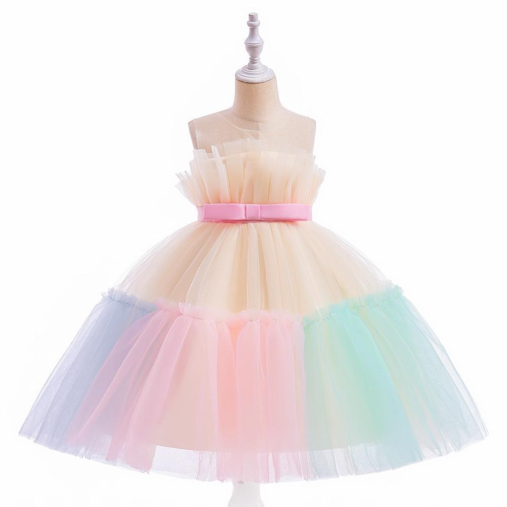 Colorful Tulle Flower Girl Dress - Cindi Book