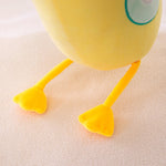 Cute Yellow Chick Pillow With Long Legs - Cindi Book