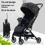 Pull Rod Type Summer Ultra-light Stroller Four Minus - Cindi Book