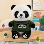 Cute Panda Plush Toy Wearing Clothes - Cindi Book