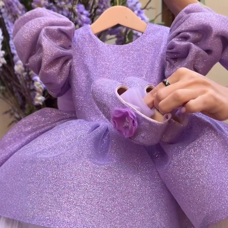 High-end Western Style Niche High-end Zhuazhou Birthday Dress Banquet Princess Dress - Cindi Book