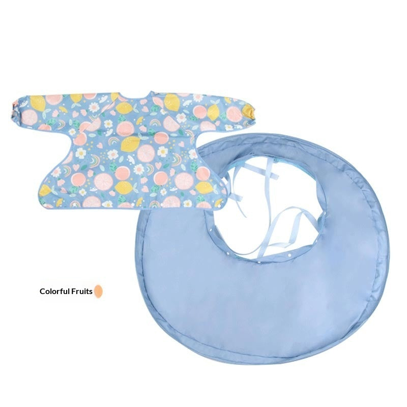 All-in-one Anti-dirt Bib For Baby Dining Tables - Cindi Book