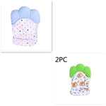 Baby teether baby anti-bite silicone molar gloves children's sound toys - Cindi Book